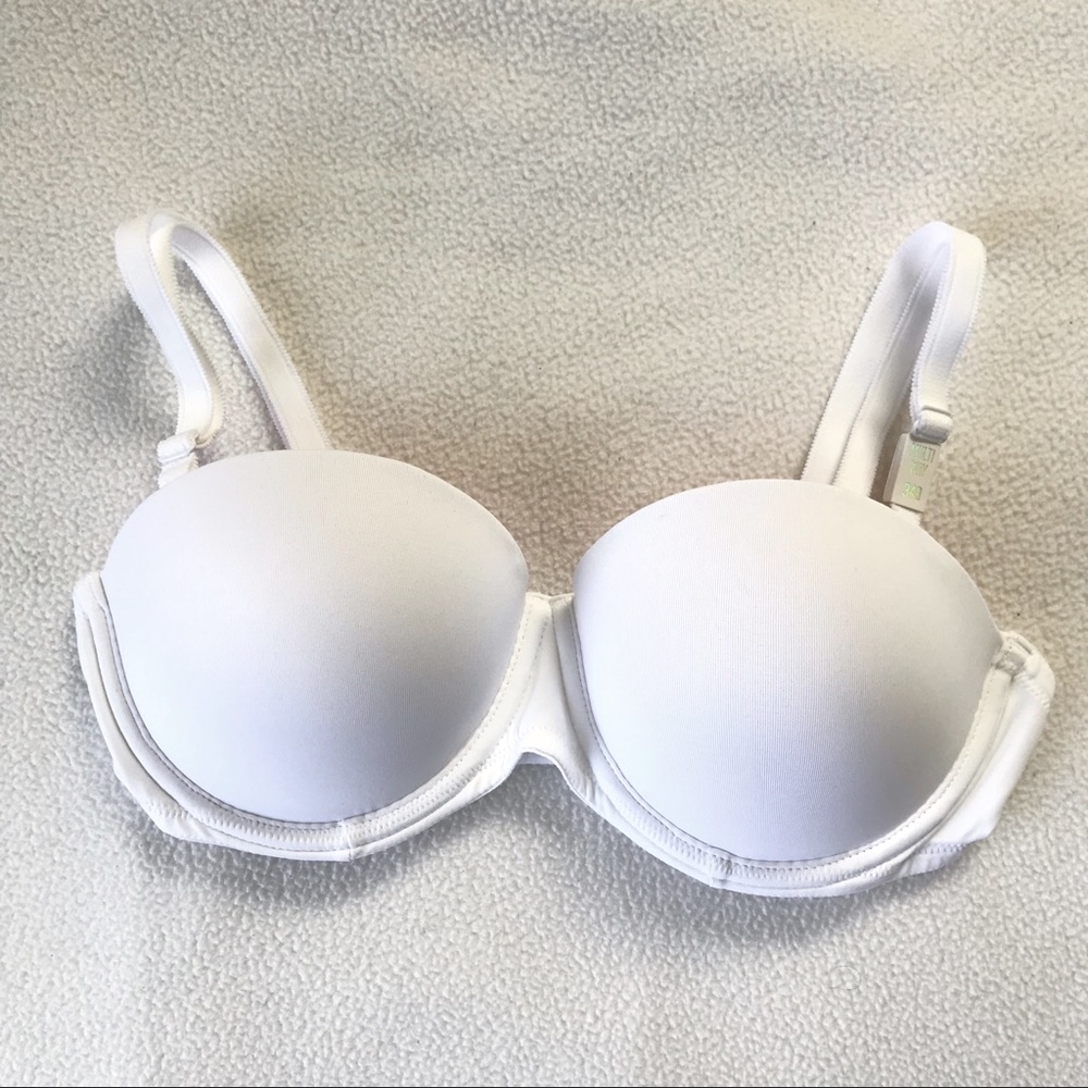 Pink multi way push up bra
